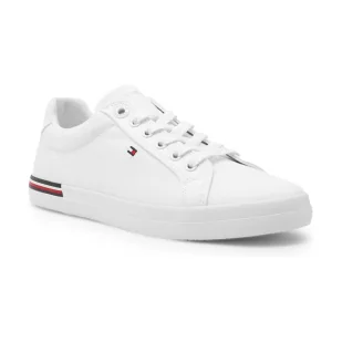 Tommy Hilfiger Tenisówki ESSENTIAL STRIPES SNEAKER - Trampki damskie - miniaturka - grafika 1