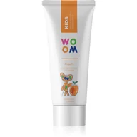Pasty do zębów - WOOM WOOM KIDS Peach 3-8 lat 50ml - pasta o smaku brzoskwiniowym dla dzieci - miniaturka - grafika 1