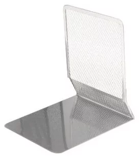 Stojak na książki siatka A2 srebrny Net Z8100 - Przyborniki na biurko - miniaturka - grafika 1