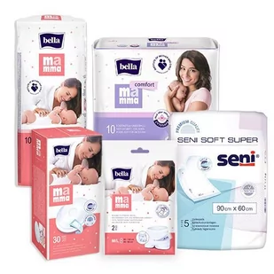 Bella Mamma, Zestaw poporodowy M/L - Akcesoria do karmienia - miniaturka - grafika 1