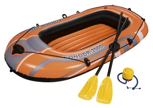 Bestway Ponton Hydro-Force Set 196 x 114 cm wiosła + pompka 61062 61062 - Pontony - miniaturka - grafika 1