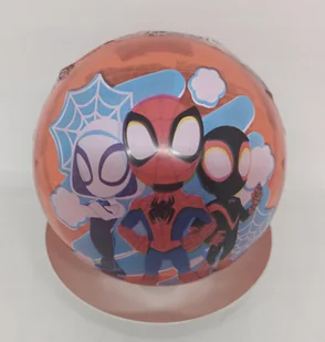 Świecąca piłka 10 cm Spiderman - Piłki dla dzieci - miniaturka - grafika 1