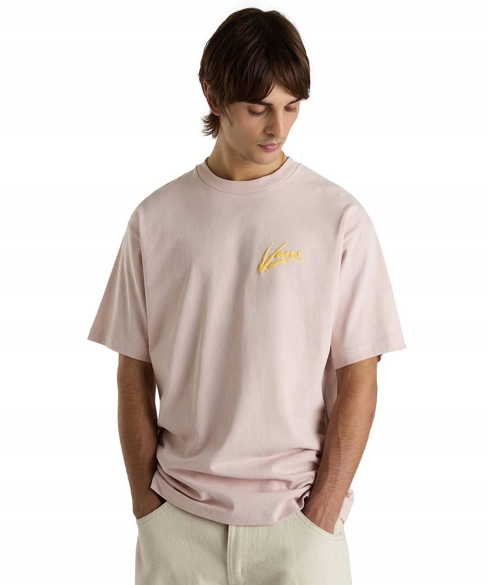 T-shirt Vans BRUSH SCRIPT LOOSE SS VN000K42O3N Sepia Rose S