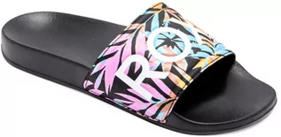 Buty dla dziewczynek - Roxy SLIPPY II BLACK MULTI obuwie - 37EUR - grafika 1