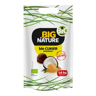 BIG NATURE Cukier kokosowy BIO 1,4kg - BIG NATURE 5903293144305 - Cukier i słodziki - miniaturka - grafika 1