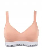 Biustonosze - CALVIN KLEIN BIUSTONOSZ RÓŻOWY BRALETKA Z LOGO XS 2A1F4_C* XS 2A1 - miniaturka - grafika 1