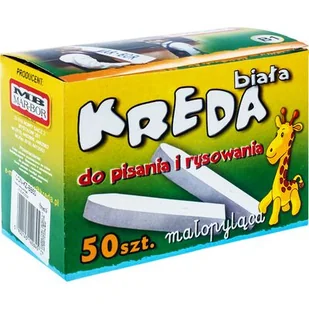 Kreda biała typ B kwadratowa opakowanie - 50 sztuk Condor - Kreda - miniaturka - grafika 1