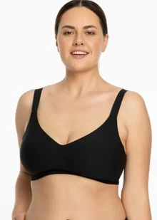 BIUSTONOSZ JULIMEX JELLY BRA COMFORT CZARNY (kolor czarny, rozmiar XL) - Biustonosze - miniaturka - grafika 1