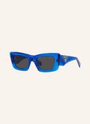 Okulary przeciwsłoneczne - Prada Okulary Przeciwsłoneczne Pr 13zs blau - miniaturka - grafika 1