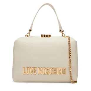 Torebka LOVE MOSCHINO JC4096PP1NLM0110 Écru - Torebki damskie - miniaturka - grafika 1