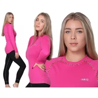 Bielizna sportowa damska - Bielizna termoaktywna damska Ice-Q Smart Woman Pink/Black - miniaturka - grafika 1