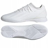 Piłka nożna - Buty adidas X CRAZYFAST.3 IN ID9342 biały 45 1/3 - miniaturka - grafika 1