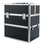 Akcesoria do paznokci - Sunone SUNONE KUFEREK KOSMETYCZNY XL NA LAMPĘ, LAKIERY - CZARNY, CHROPOWATY - miniaturka - grafika 1