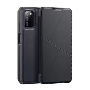 Dux Ducis Skin X kabura etui pokrowiec z klapką Samsung Galaxy A03s czarny - Etui i futerały do telefonów - miniaturka - grafika 2
