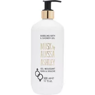 Kosmetyki do kąpieli - Alyssa Ashley : Musk bubbling Bath & prysznicowy z pompką 500 ML (500 ML) 73584 - miniaturka - grafika 1