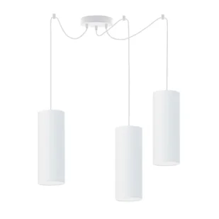 Biała lampa wisząca pająk VIZELA T3 - Lampy sufitowe - miniaturka - grafika 1