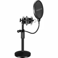 Inne akcesoria audio-wideo - Mozos ZESTAW STATYW POP FILTR KOSZ ANTYWIBRACYJNY DO MIKROFONU MKIT-STAND - miniaturka - grafika 1