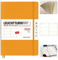 Kalendarze - LEUCHTTURM1917 Planer kalendarz książkowy A5 tyg. - miniaturka - grafika 1