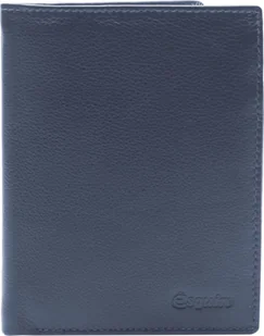 Skórzany portfel Esquire Viktoria Wallet Navy ciemnoniebieski - Portfele - miniaturka - grafika 1