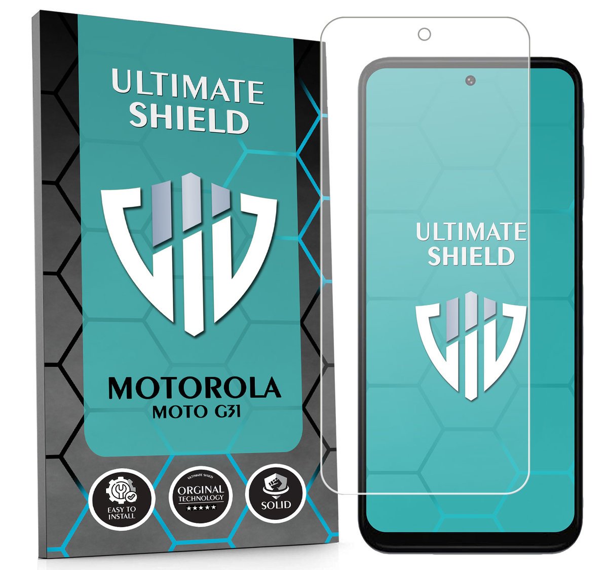 WZMOCNIONE SZKŁO OCHRONNE SZYBKA SZKIEŁKO NA EKRAN DO MOTOROLA MOTO G31