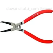 Kombinerki i obcęgi - YATO szczypce do pierścieni osadczych Segera 180mm, wewnętrzne, wygięte, 2139 (YT-2139) - miniaturka - grafika 1