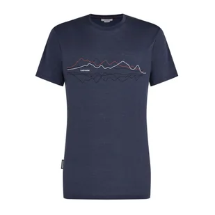 Koszulka męska Icebreaker Merino 150 Tech Lite SS T Icebreaker Graphite XXL - Koszulki męskie - miniaturka - grafika 1