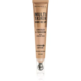 Rimmel Multitasker Wake Me Up Korektor 2w1, 040 Ivory - Korektory do twarzy - miniaturka - grafika 1