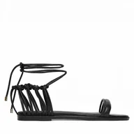 Sandały damskie - Sandały Patrizia Pepe 8X0102/L026-K103 Czarny - miniaturka - grafika 1