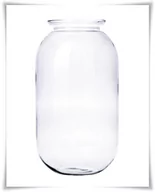 Dekoracje domu - Szklany słoik ozdobny BAŃKA H-42 cm D-23 cm - miniaturka - grafika 1