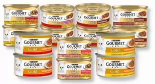 Purina Gourmet Gold w sosie mix 7 smaków 14x85g - Mokra karma dla kotów - miniaturka - grafika 1