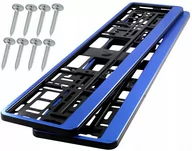 Akcesoria motoryzacyjne - HP Utal Ramki pod tablicę rejestracyjną Niebieskie 2 szt 36491 - miniaturka - grafika 1