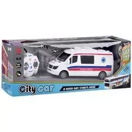Samochody i pojazdy dla dzieci - Auto Sterowane Karetka Ambulans pilot RC0607 one size - miniaturka - grafika 1