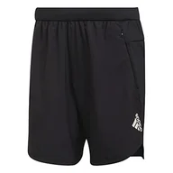 Spodenki damskie - adidas Męskie szorty M D4S, czarne, L 9" - miniaturka - grafika 1