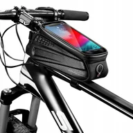 Sakwy rowerowe - TORBA ROWEROWA NA TELEFON RAMĘ ETUI UCHWYT SAKWA - miniaturka - grafika 1