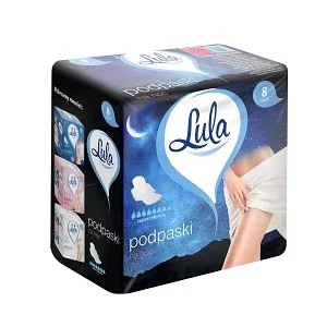 Lula Podpaski Higieniczne Bezzapachowe NOC 12 szt - Podpaski - miniaturka - grafika 2