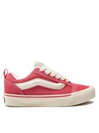 Trampki damskie - Vans Tenisówki Knu Skool VN0009QCBJ11 Różowy - miniaturka - grafika 1
