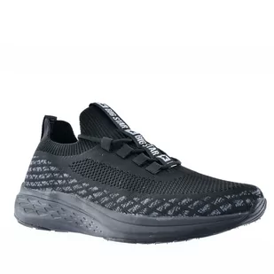 Sneakersy męskie BIG STAR JJ174167 czarne - Sneakersy męskie - miniaturka - grafika 1