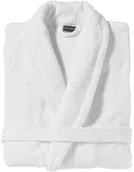 Szlafroki damskie - Essix Szlafrok bawełniany Aqua Blanc Ostatnie Sztuki - miniaturka - grafika 1