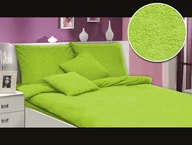 Pościel - Darymex Pościel frotte zieleń nowa 014/160x200 POFROT/160X200/014 - miniaturka - grafika 1