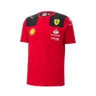 Odzież do sportów motorowych - Koszulka T-shirt męska Leclerc Team Ferrari F1 2023 - miniaturka - grafika 1