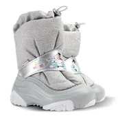 Śniegowce damskie - Śniegowce dziecięce Snowmen 2 SILVER NE - miniaturka - grafika 1