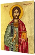 Dewocjonalia - Święty Beniamin z Persji-ikona religijna - miniaturka - grafika 1