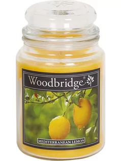 Świece - Woodbridge Woodbridge Świeca zapachowa "Mediterranean Lemon" - 565 g - grafika 1