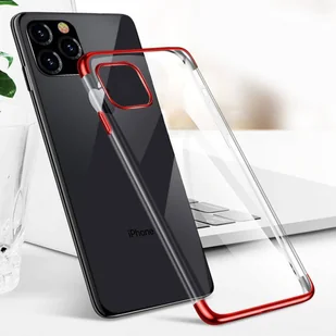 Clear Color case żelowy pokrowiec etui z metaliczną ramką Samsung Galaxy A52s 5G / A52 5G / A52 4G czarny - Etui i futerały do telefonów - miniaturka - grafika 7
