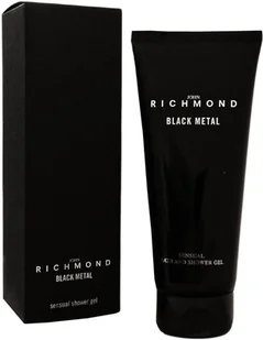 John Richmond John Richmond, Black Metal, Natural, Cleansing, Shower Gel, 200 ml For Women - Kosmetyki do kąpieli - miniaturka - grafika 1