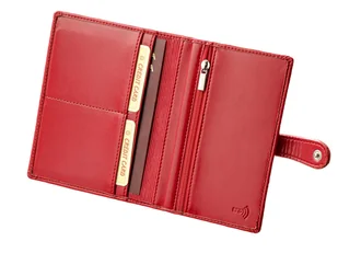 Etui ,okładka na paszport z ochroną,,RFID,, - Etui na dokumenty i karty - miniaturka - grafika 1