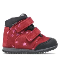 Buty dla dziewczynek - Trzewiki Mrugała Jogi 6158/2-05 Czerwony - miniaturka - grafika 1