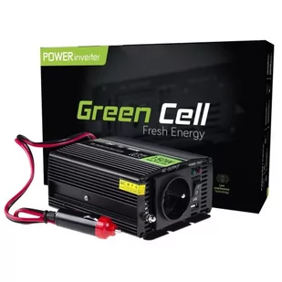 Green Cell Samochodowa Przetwornica Napięcia Green Cell 12V do 230V, 150W/300W INV06 - Przetwornice samochodowe - miniaturka - grafika 17