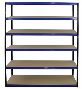 Regał Helios magazynowy metalowy HNN_196X150X60_6_275 ilość półek 6 nośność 275 kg / Wamar-Sosenka - Szafy i regały magazynowe Regał Helios magazynowy metalowy HNN_196X150X60_6_275 ilość półek 6 nośność 275 kg / Wamar-Sosenka - Szafy i regały magazynowe - miniaturka - grafika 1