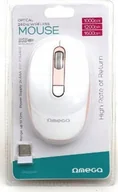 Myszki - Omega OM220WP WIRELESS 1000/1200/1600 DPI WHITE-PINK [45861] - miniaturka - grafika 1